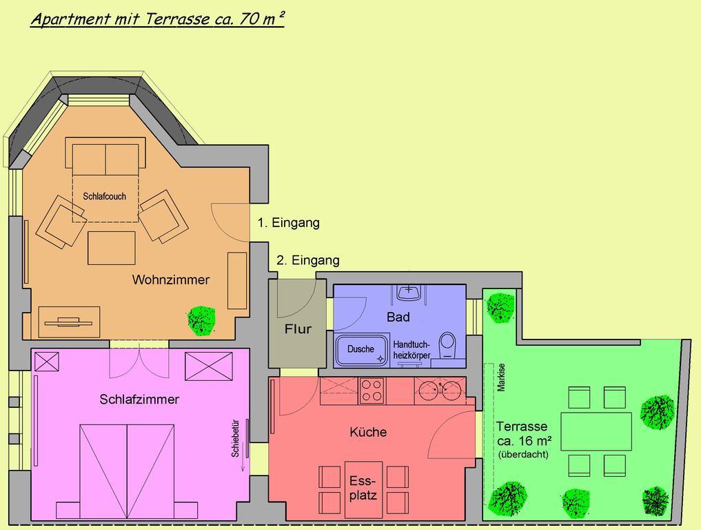 Sonnenhaus Ferienwohnungen Traben-Trarbach Eksteriør billede